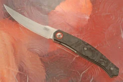 Bone Front Flipper With Marble Carbon Fiber - RWL-34