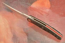 Bone Front Flipper With Marble Carbon Fiber - RWL-34 -Optimal Knives Store 108721 3 x