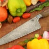 Integral Mosaic Damascus Chef's Knife (9 In.) With Maple Burl