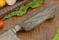 Integral Feather Chef's Knife (8-1/3 In.) With Spalted Maple 9 Integral Feather Chef's Knife (8-1/3 In.) With Spalted Maple -Optimal Knives Store 108730 3 x
