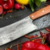 Meat Cleaver With Urunday And O2 Carbon Steel