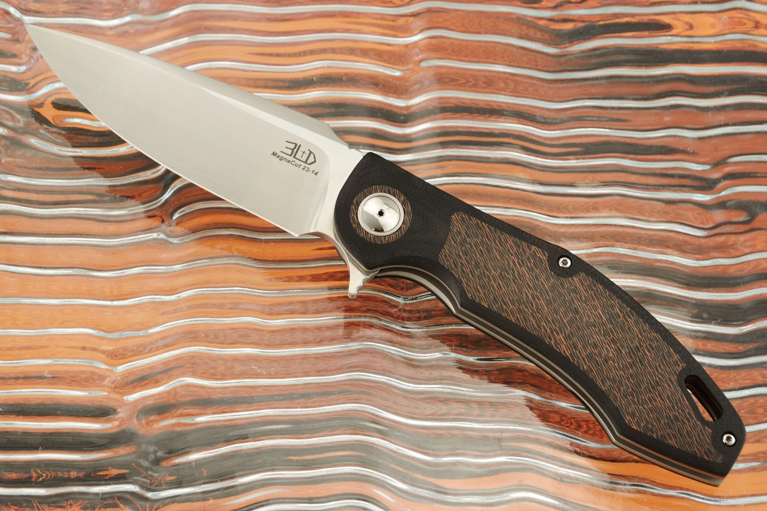 H4 Flipper With Raindrop Copper FatCarbon - MagnaCut 1 H4 Flipper With Raindrop Copper FatCarbon - MagnaCut