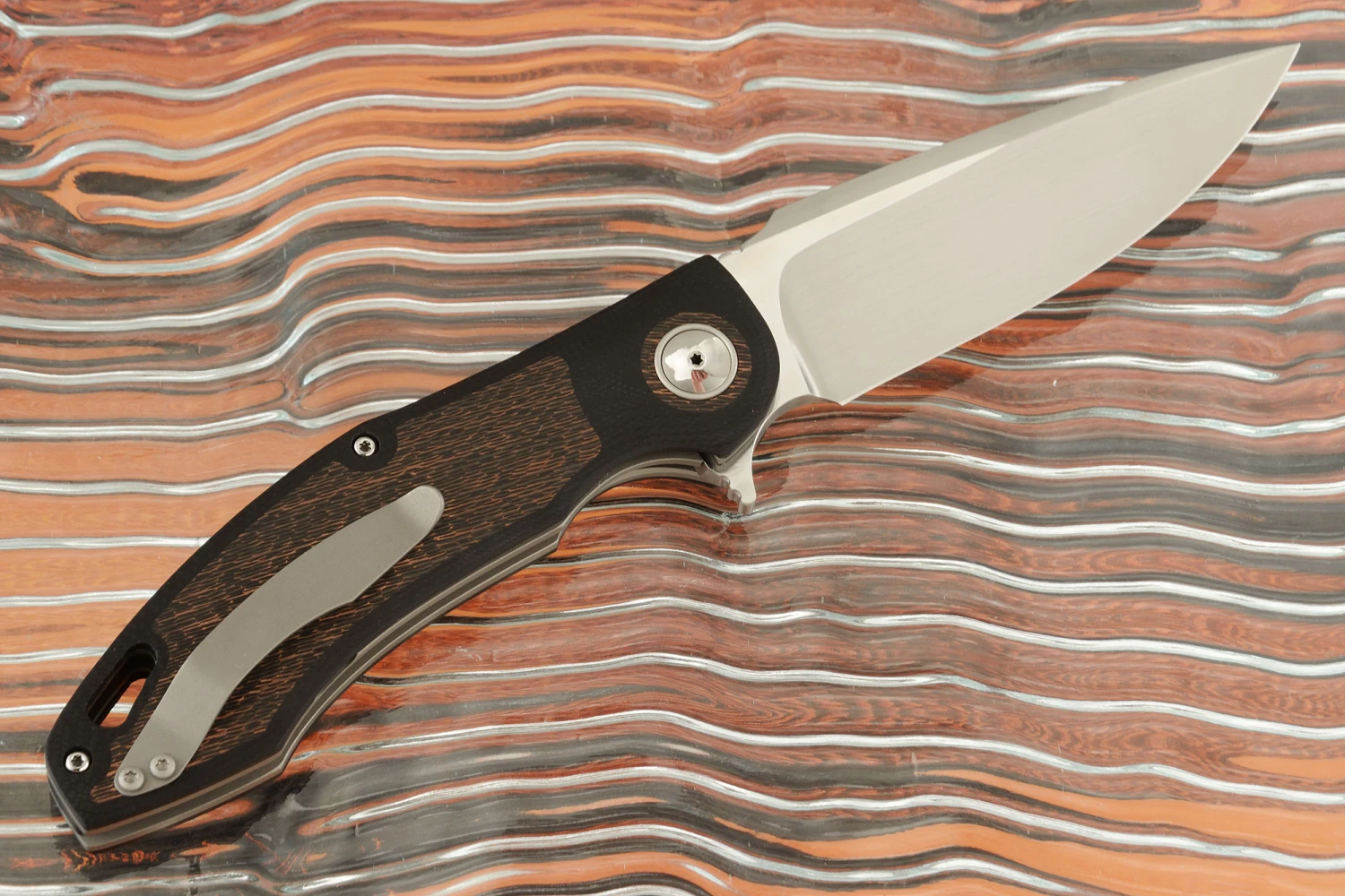 H4 Flipper With Raindrop Copper FatCarbon - MagnaCut 5 H4 Flipper With Raindrop Copper FatCarbon - MagnaCut - Image 5