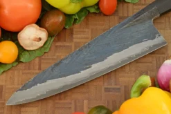 Integral San Mai Chef's Knife - Gyuto - With Bog Oak (8 In.) -Optimal Knives Store 108907 6 x