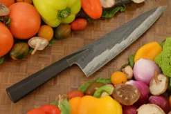 Integral San Mai Chef's Knife - Gyuto - With Bog Oak (8-1/3 In.)