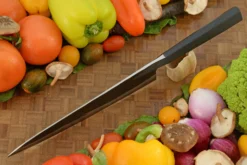 Integral San Mai Chef's Knife - Gyuto - With Bog Oak (8-1/3 In.) -Optimal Knives Store 108911 4 x