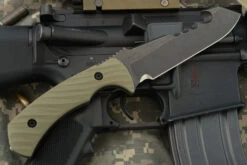 Egress Search And Rescue Knife - Covert Green -Optimal Knives Store 108927 4 x