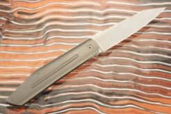 Spero Friction Folder With VG-10 San Mai And Titanium -Optimal Knives Store 108932 5 x