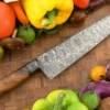 Integral Damascus Chef's Knife (9 In.) With Curly Koa