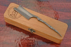 Japanese Style Straight Razor - Kamisori (7/8 Spanish Point) - Damascus San Mai