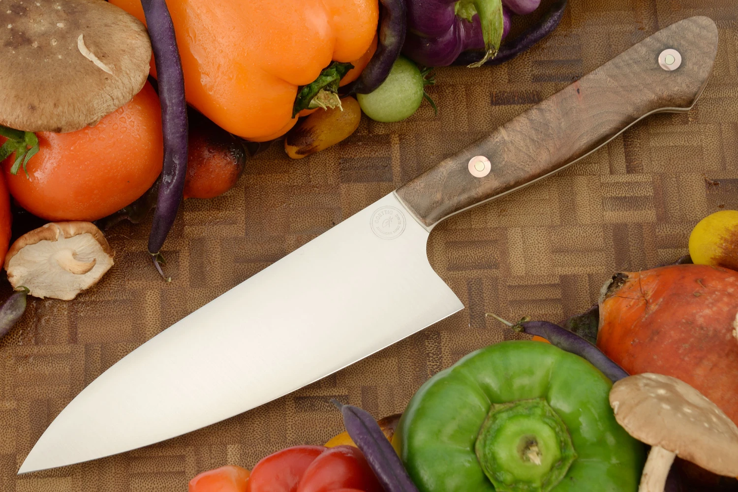 Chef's Knife (6-1/3 In.) With Madrone Burl - AEB-L 1 Chef's Knife (6-1/3 In.) With Madrone Burl - AEB-L