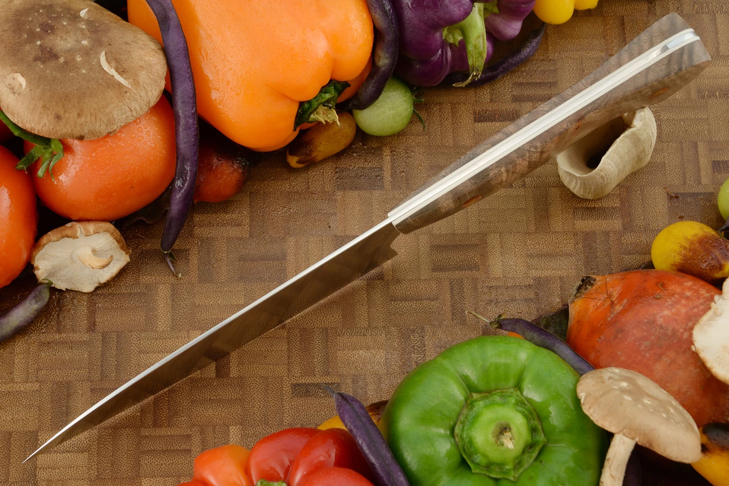 Chef's Knife (6-1/3 In.) With Madrone Burl - AEB-L 3 Chef's Knife (6-1/3 In.) With Madrone Burl - AEB-L - Image 3