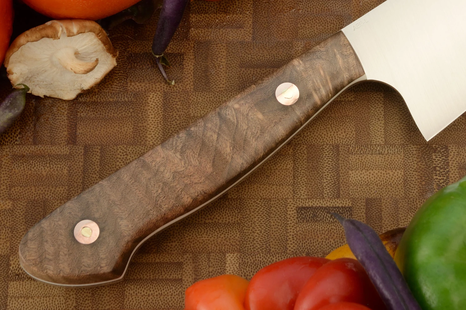 Chef's Knife (6-1/3 In.) With Madrone Burl - AEB-L 4 Chef's Knife (6-1/3 In.) With Madrone Burl - AEB-L - Image 4