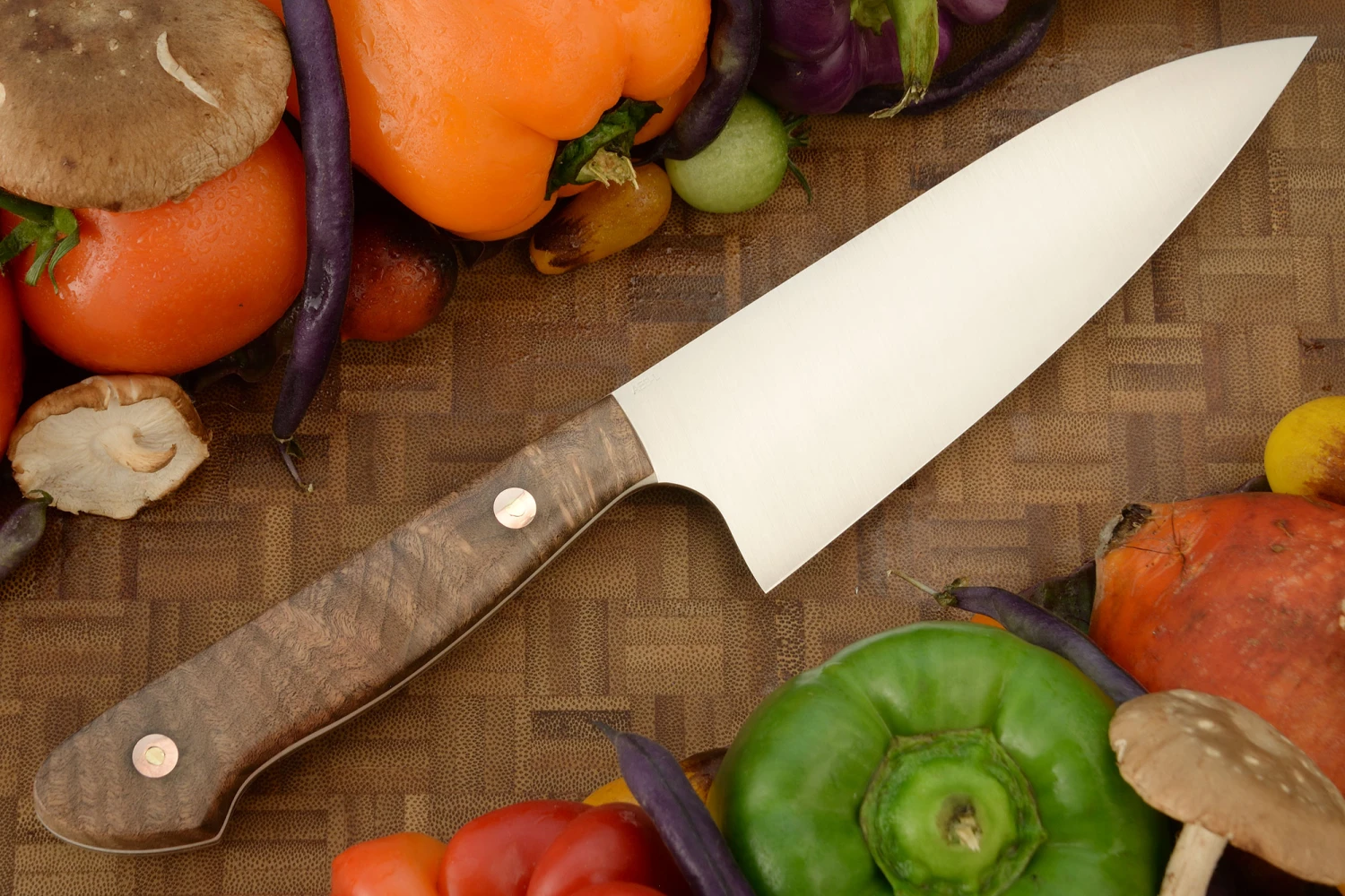 Chef's Knife (6-1/3 In.) With Madrone Burl - AEB-L 5 Chef's Knife (6-1/3 In.) With Madrone Burl - AEB-L - Image 5