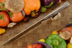 Chef's Knife - Nakiri (6-1/2 In.) With Box Elder Burl - AEB-L 7 Chef's Knife - Nakiri (6-1/2 In.) With Box Elder Burl - AEB-L -Optimal Knives Store 109093 3 x