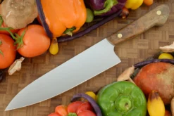 Chef's Knife (8-1/2 In.) With Teak Burl - AEB-L