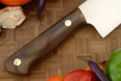 Chef's Knife - Santoku (5-3/4 In.) With Pheasantwood - AEB-L -Optimal Knives Store 109096 4 x