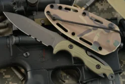 Maritime Utility Fighting Dive Knife - Covert Green