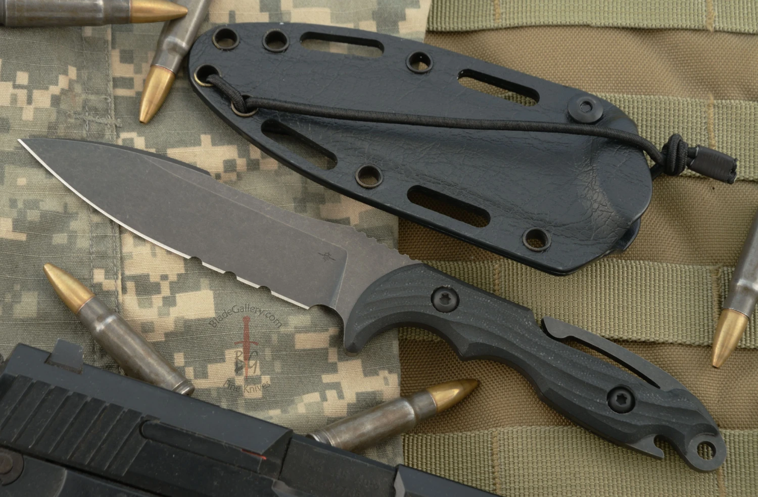 Maritime Utility Fighting Dive Knife - Carbon 1 Maritime Utility Fighting Dive Knife - Carbon