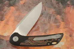W5 Flipper With Sunset CamoCarbon - MagnaCut 8 W5 Flipper With Sunset CamoCarbon - MagnaCut -Optimal Knives Store 109138 4 x