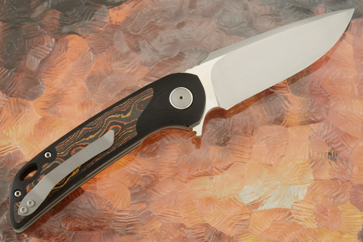 W5 Flipper With Sunset CamoCarbon - MagnaCut 5 W5 Flipper With Sunset CamoCarbon - MagnaCut - Image 5