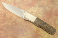 Front Flipper With Gold Dark Matter FatCarbon (IKBS) - M390