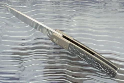 Front Flipper With White Storm FatCarbon And Titanium (IKBS) - M390 7 Front Flipper With White Storm FatCarbon And Titanium (IKBS) - M390 -Optimal Knives Store 109164 3 x