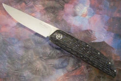 Model 450 Ultra-Light Front Flipper With Blue/Silver Carbon Fiber - Nitrobe 77