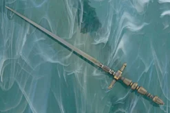 Stiletto With Antique Bronze