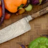 Integral Damascus Bunka Chef's Knife (5-1/2") With Spalted Maple