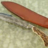Damascus Batwing Khukri With Mammoth Ivory