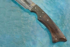 Damascus Khukri With Ironwood 11 Damascus Khukri With Ironwood -Optimal Knives Store 109382 4 x