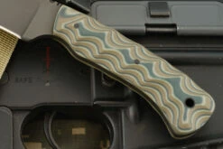 Huntsman With Sculpted Camo G10 -Optimal Knives Store 109384 3 x