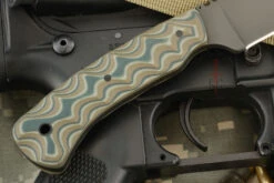 Huntsman With Sculpted Camo G10 -Optimal Knives Store 109384 5 x