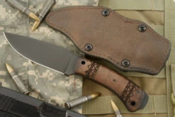 Woodsman With Maple, Tribal Markings