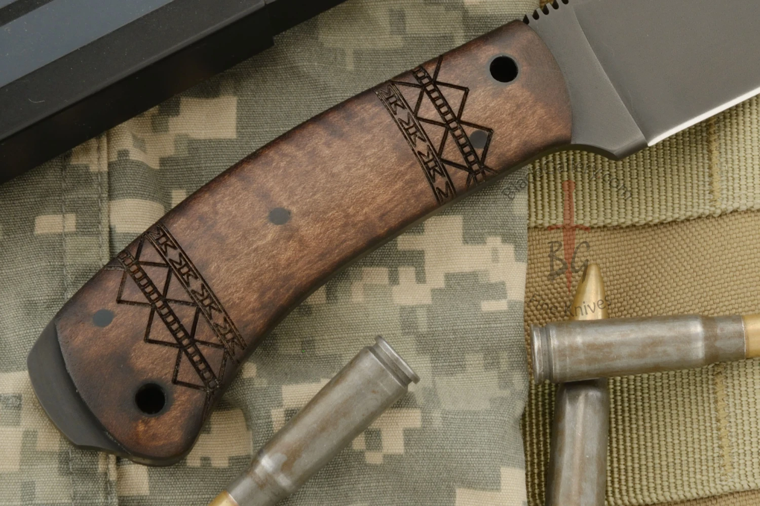 Woodsman With Maple, Tribal Markings 5 Woodsman With Maple, Tribal Markings - Image 5