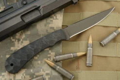 Operator With Sculpted Black Laminate -Optimal Knives Store 109425 4 x