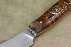 Curly Maple Cold Brook Skinner -Optimal Knives Store 83758 3 x