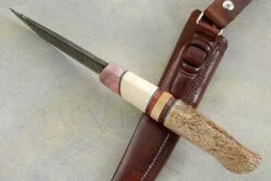 Mammoth Bone Nordic Hunter -Optimal Knives Store 90051 4 x