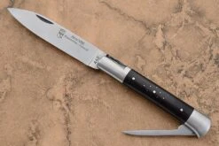 Issoire Shepherd's Knife And Awl With Ebony