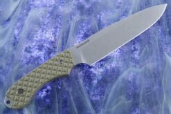 Guardian 6 - OD Green G10, Stonewash Blade, Sabre Grind - CPM-3V -Optimal Knives Store 93438 4 x