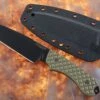 Guardian 5 - OD Green G10, DLC Blade, Sabre Grind - CPM-3V