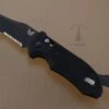 Benchmade Auto Triage (9170SBK), Serrated Black Blade