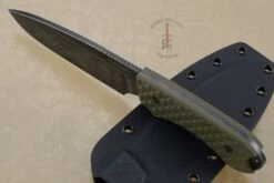 Guardian 5 - OD Green G10, Nimbus Blade, Sabre Grind - CPM-3V -Optimal Knives Store 94142 3 x