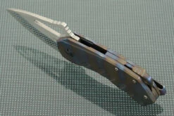 Kiba 2 With Flame Anodized Titanium -Optimal Knives Store 95030 4 x