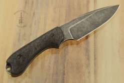 Guardian 3 - 3D Carbon Fiber, Nimbus Blade, False Edge Grind - M390 -Optimal Knives Store 95226 4 x