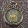 Spider Skeleton Pocket Watch