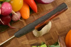 Chef's Knife (Gyuto) -- 8-3/4 In. -- With Cocobolo -- AEB-L Stainless Steel -Optimal Knives Store 95901 4 x