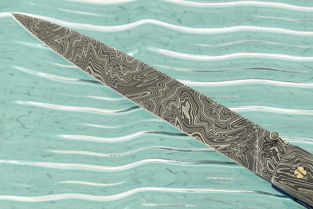 Model 19 With Blue/Green Mammoth Ivory 2 Model 19 With Blue/Green Mammoth Ivory - Image 2