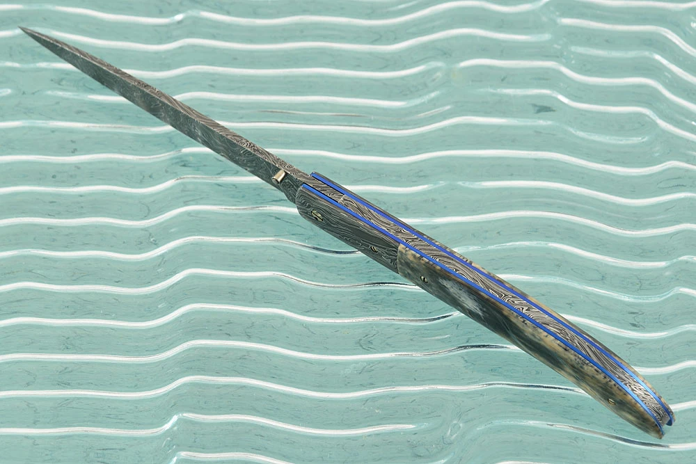 Model 19 With Blue/Green Mammoth Ivory 4 Model 19 With Blue/Green Mammoth Ivory - Image 4